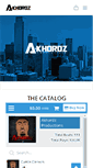 Mobile Screenshot of akhordzproductions.com